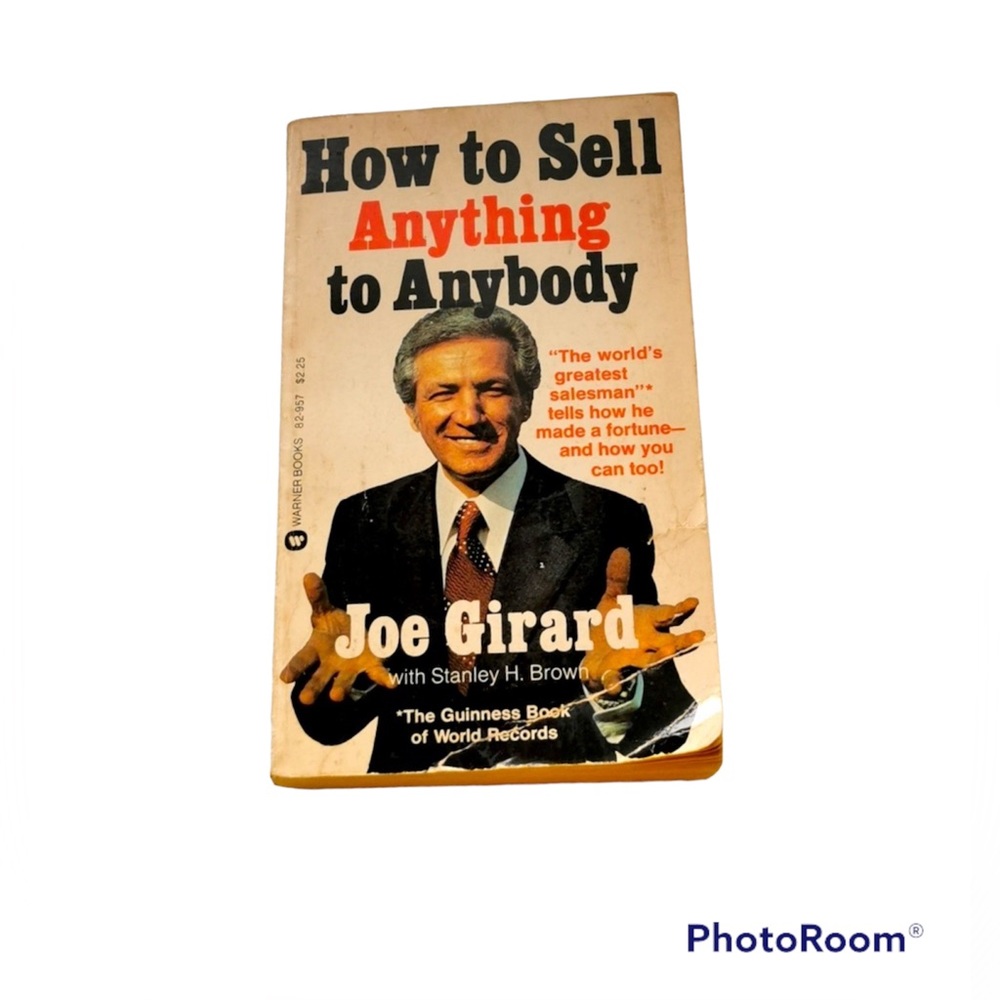 🌺 How to Sell Anything to anyone Softcover Book